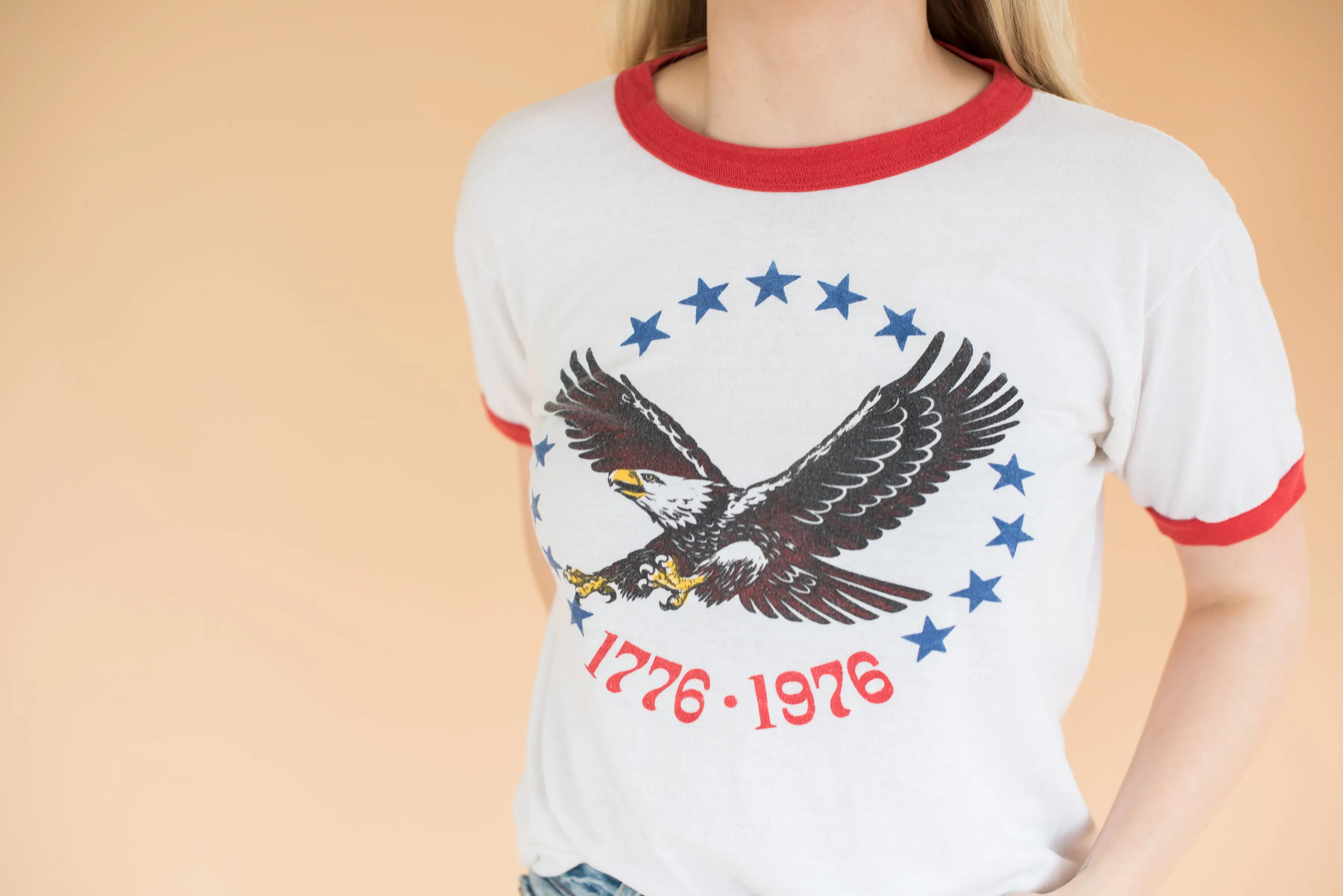 1970s Vintage Ringer Tee