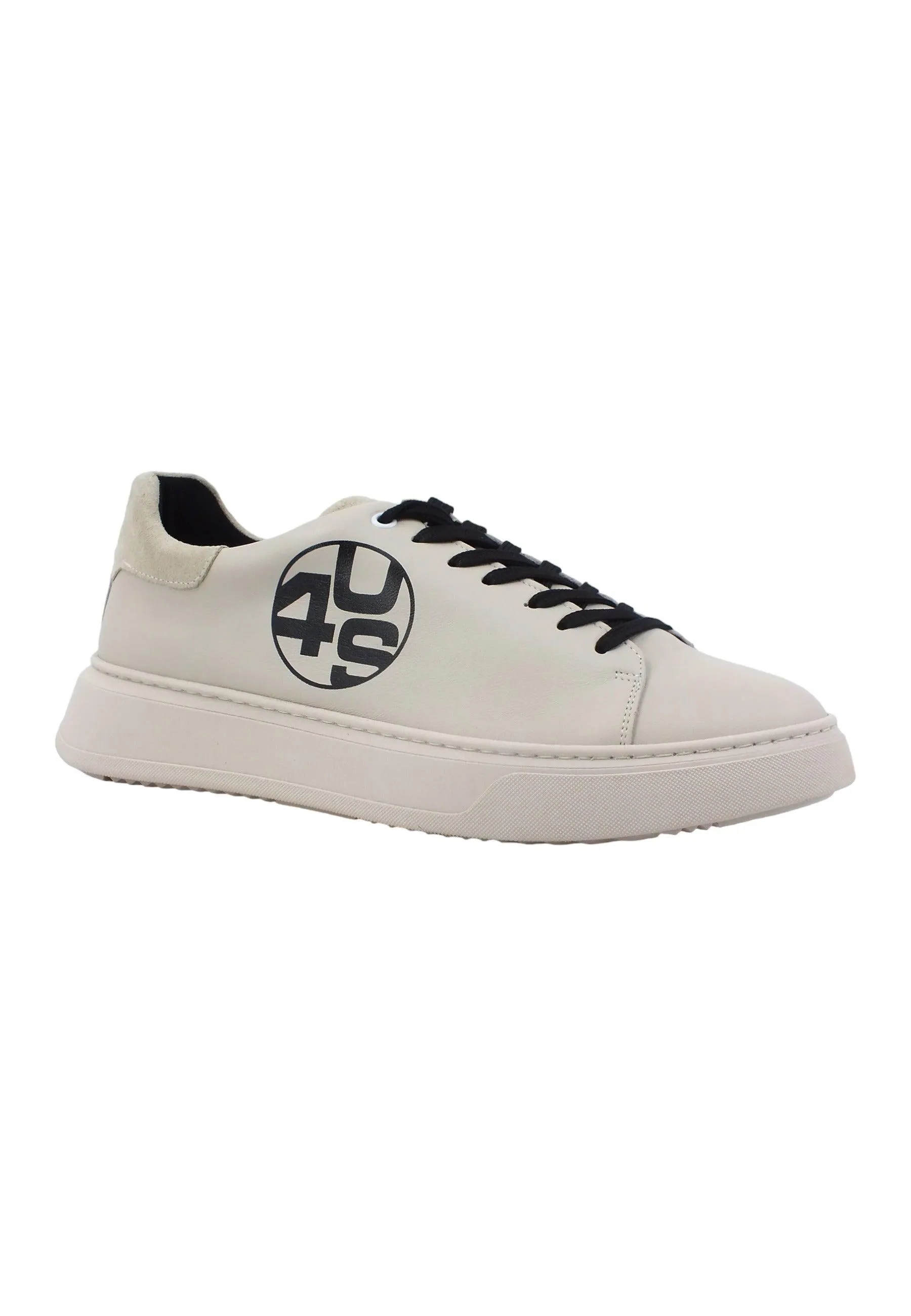 4US PACIOTTI Logan Sneaker Uomo Latte Avorio LOGAN