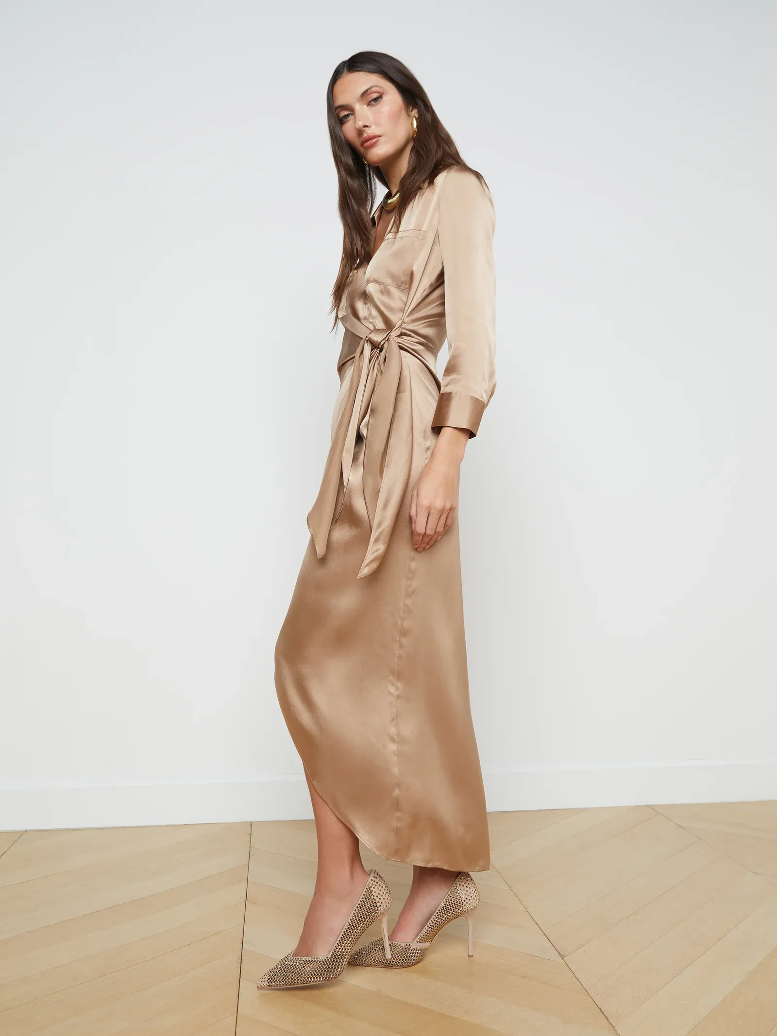 61283CLWdkcp Kadi Wrap Dress