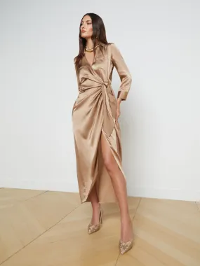 61283CLWdkcp Kadi Wrap Dress