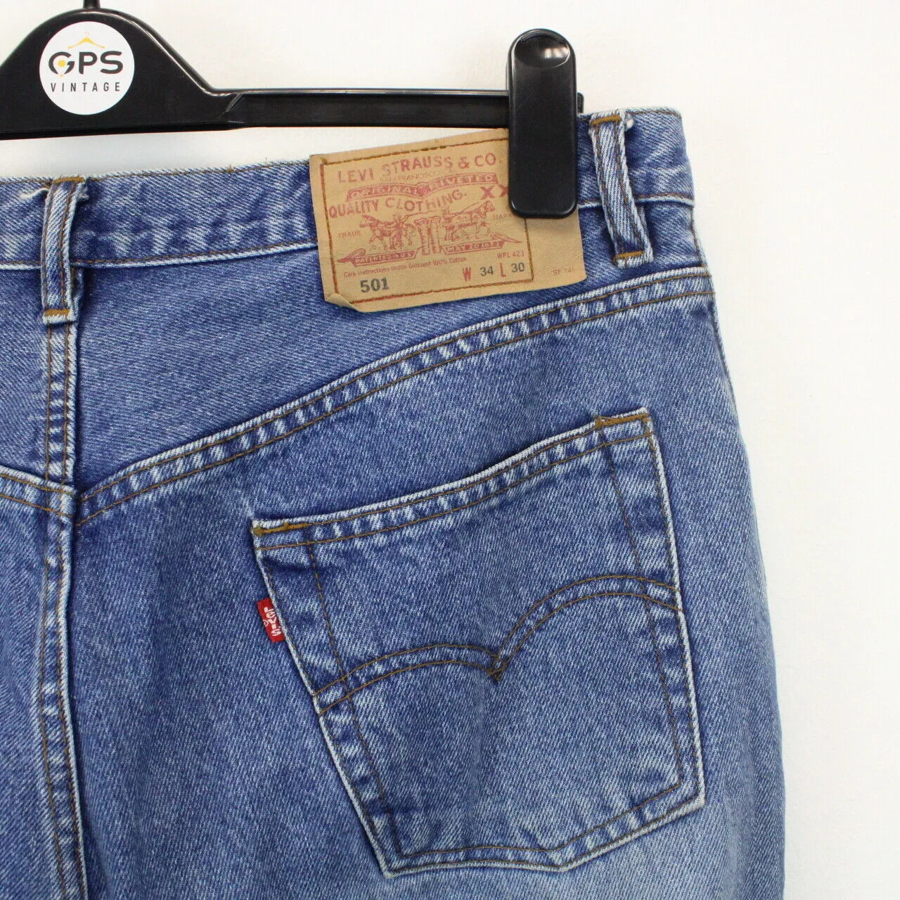 90s LEVIS 501 Jeans Blue | W36 L28