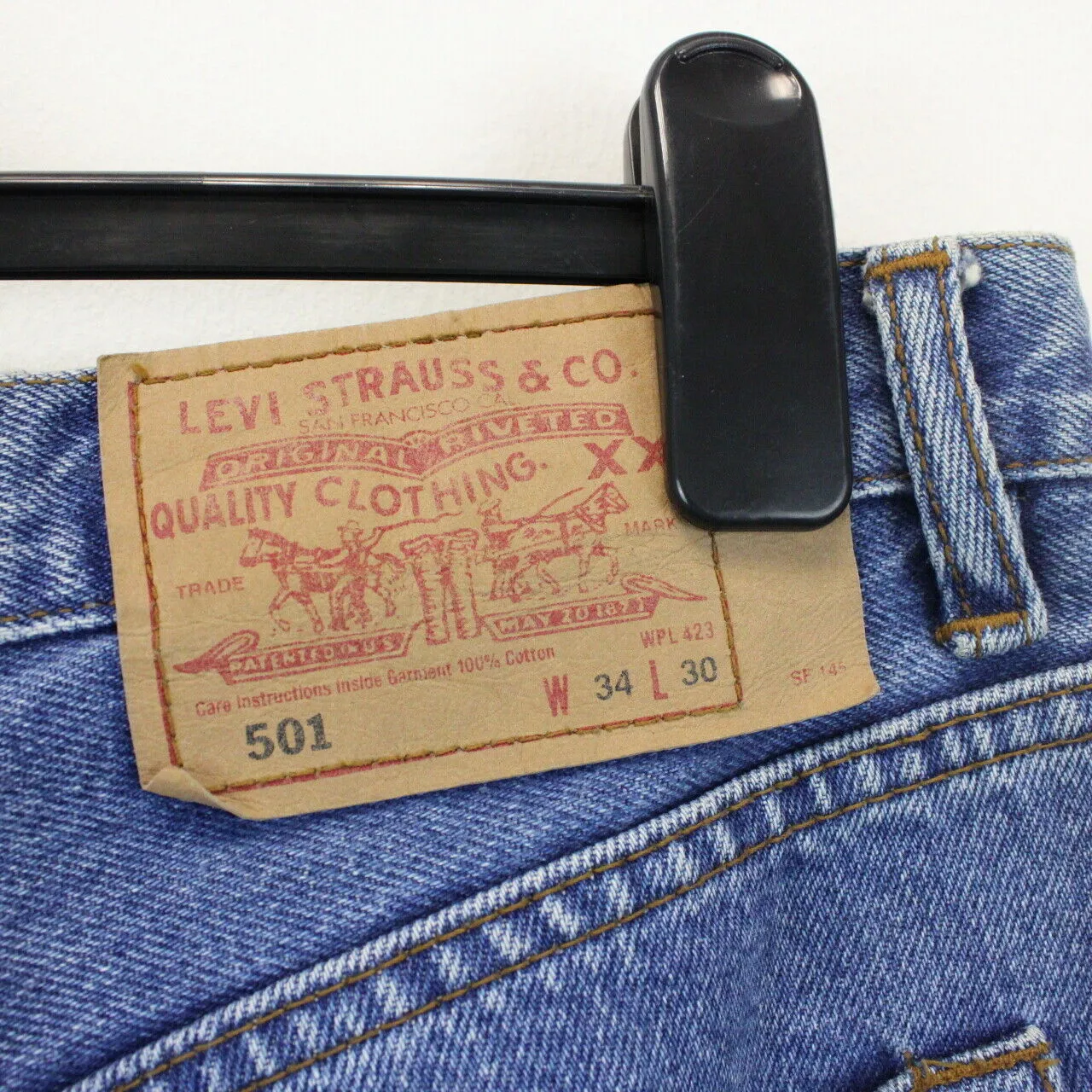 90s LEVIS 501 Jeans Blue | W36 L28