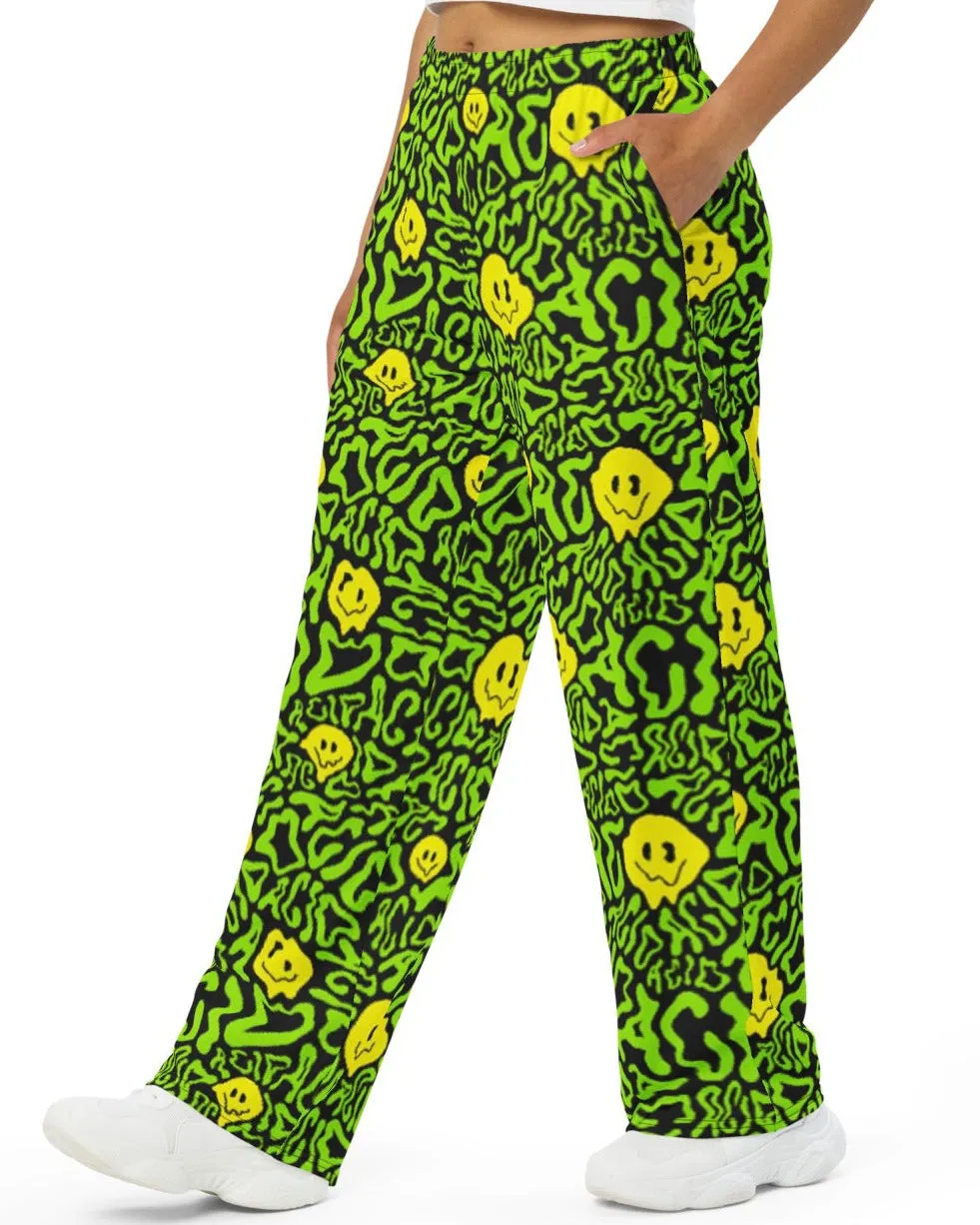 Acid Wide Leg Pants