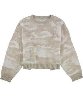 American Eagle Womens Camo Pullover Sweater