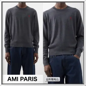 AMI PARIS | Sweaters with Designer Logos