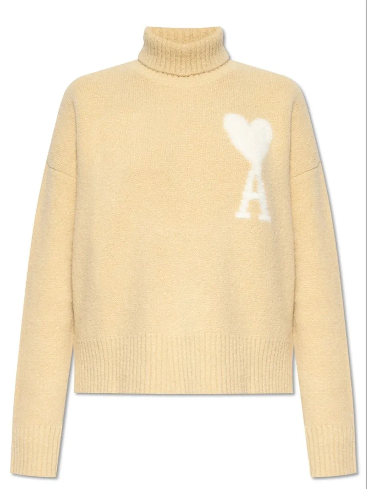 AMI PARIS Wool Logo Sweaters Designers