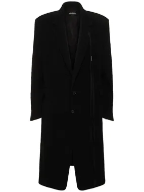 Ann Demeulemeester   Tailored wool & cashmere coat 