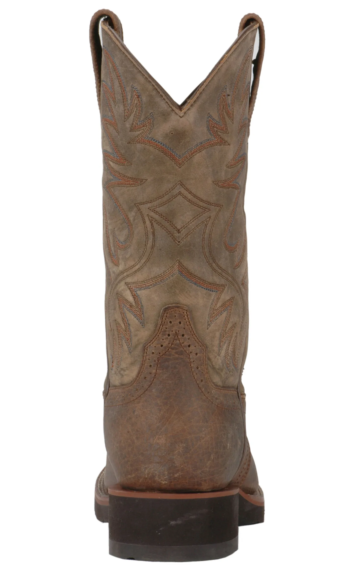 Ariat Men's Heritage Earth and Brown Bomber Crepe Sole Round Toe Cowboy Boots