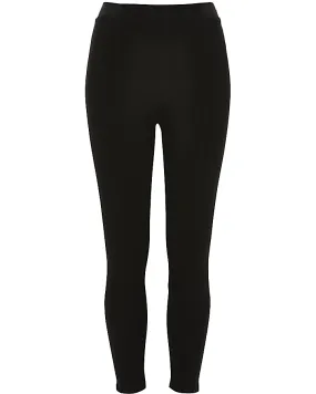 Black high waisted Ponte leggings