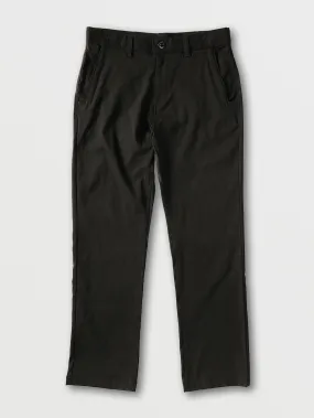 Black Tech Chino Pants