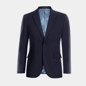  Blazer azul de Lana pura super 100s premium