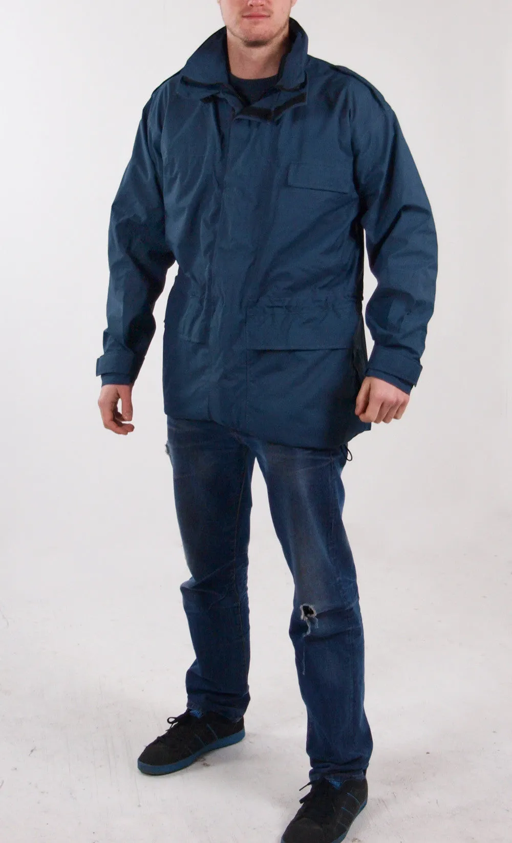 Blue Royal Air Force RAF Gore-Tex Jacket - no hood