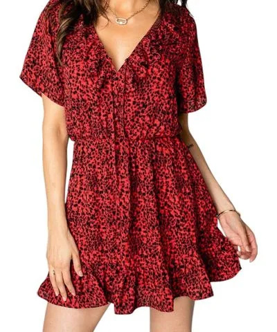 BuddyLove Trixy Dress In Heat