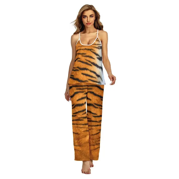 Cami Tiger Striped Pajamas