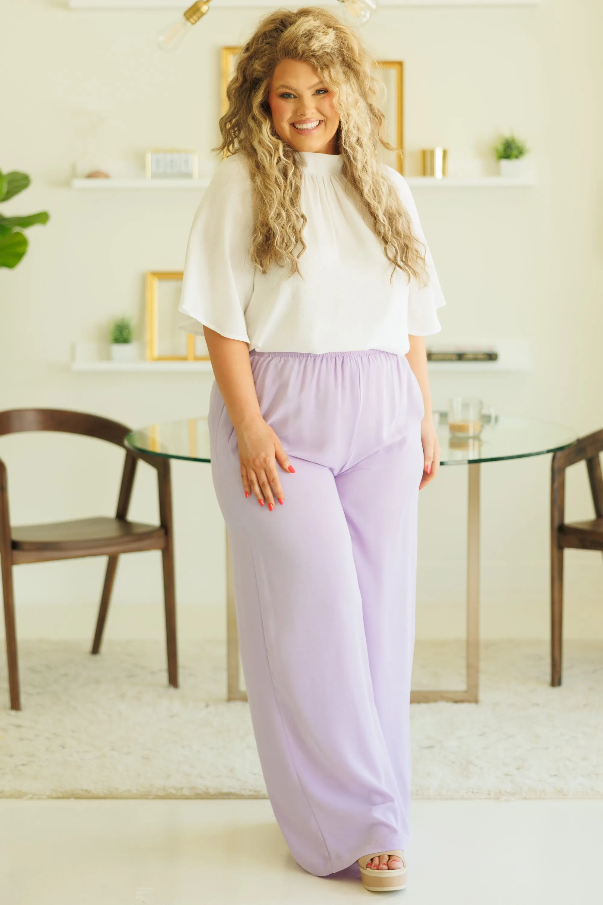 Can't Sit Still Pants, Lavender - Buy Now