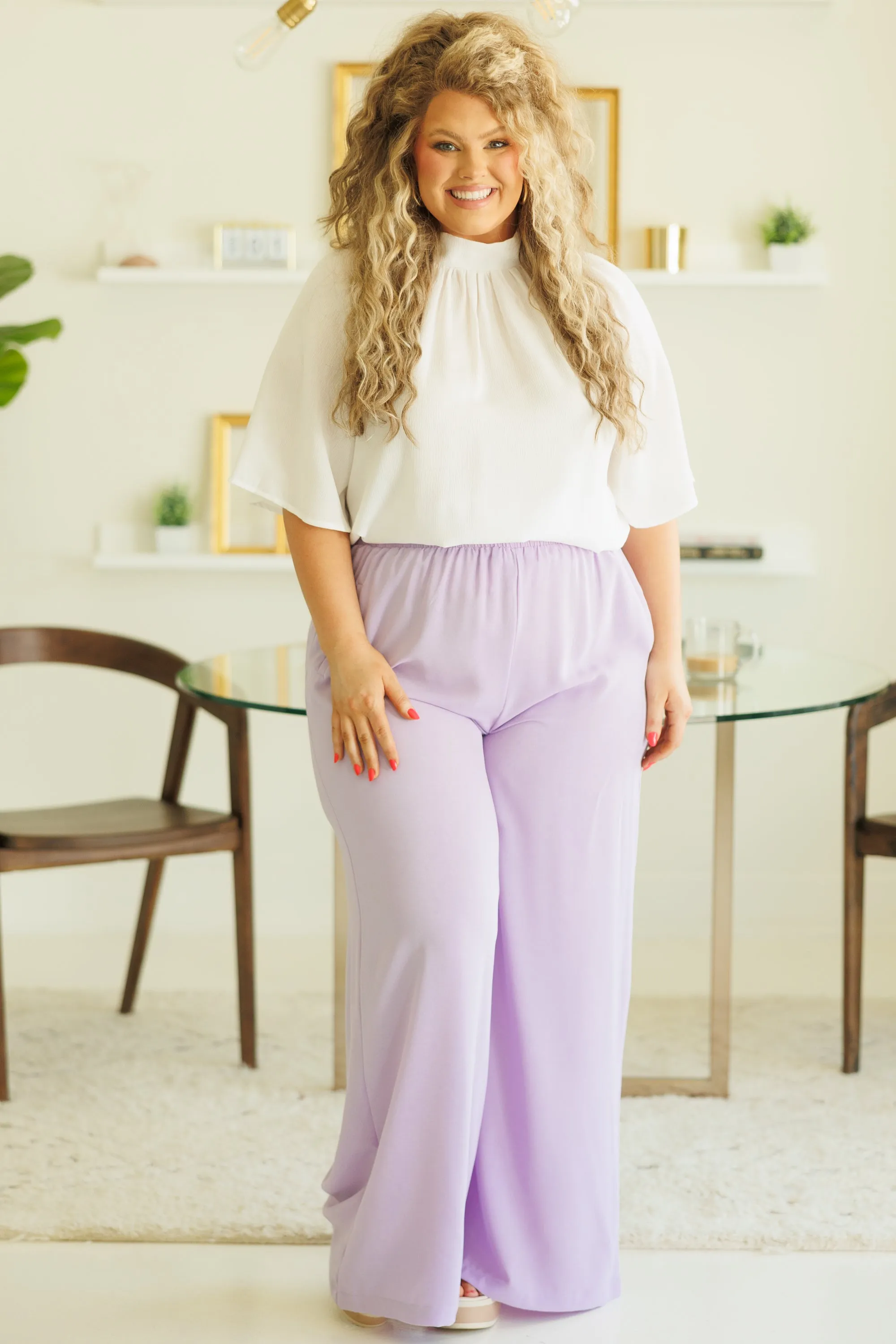 Can't Sit Still Pants, Lavender - Buy Now