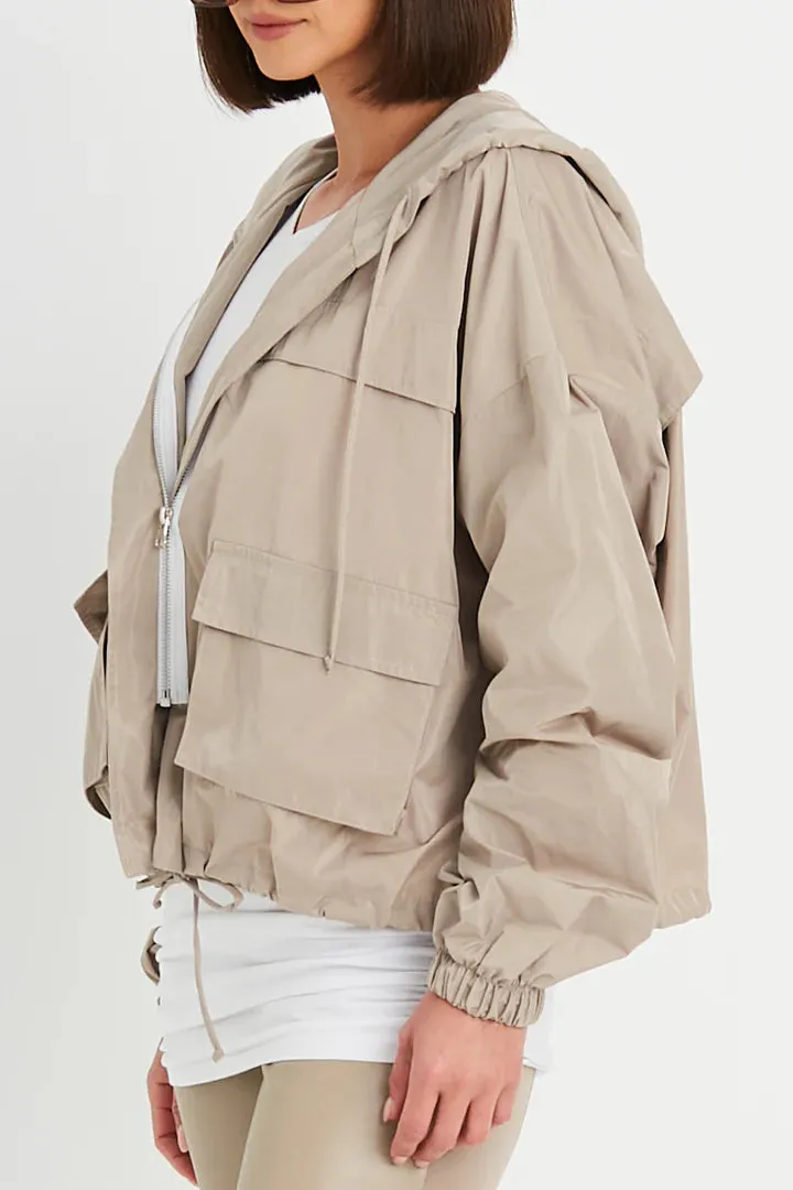 Cargo Drawstring Jacket