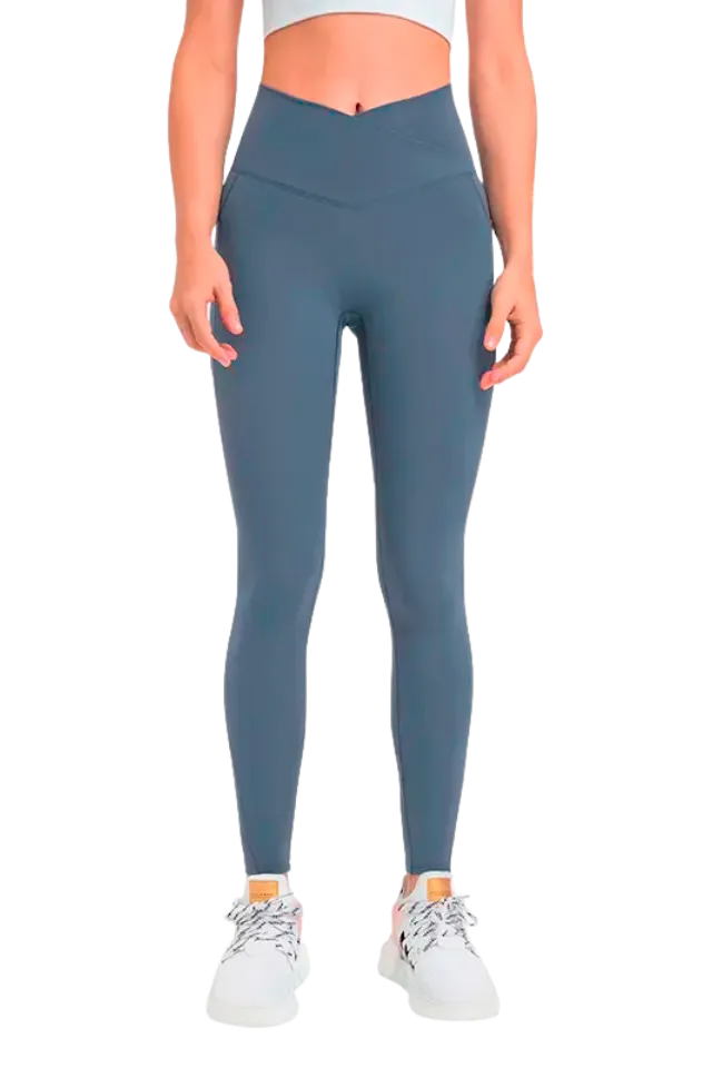 Catalyst Violet Blue Leggings with Pockets