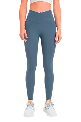 Catalyst Violet Blue Leggings with Pockets