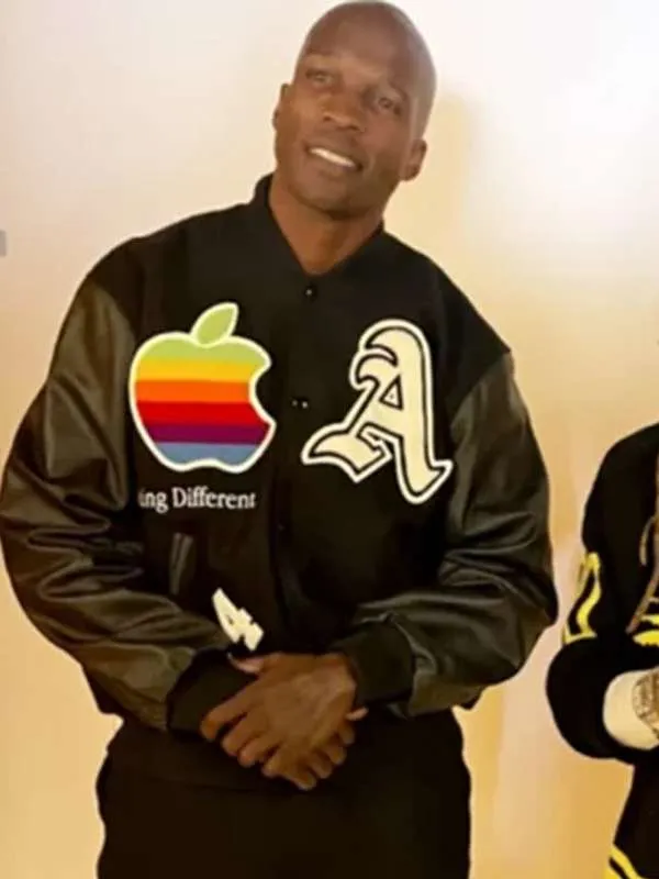 Chad Johnson Black Varsity Jacket - New American Jackets