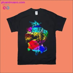 Colorful Turtle Abstract Art T-Shirts - Turtle T-Shirts with Abstract and Vibrant Designs.