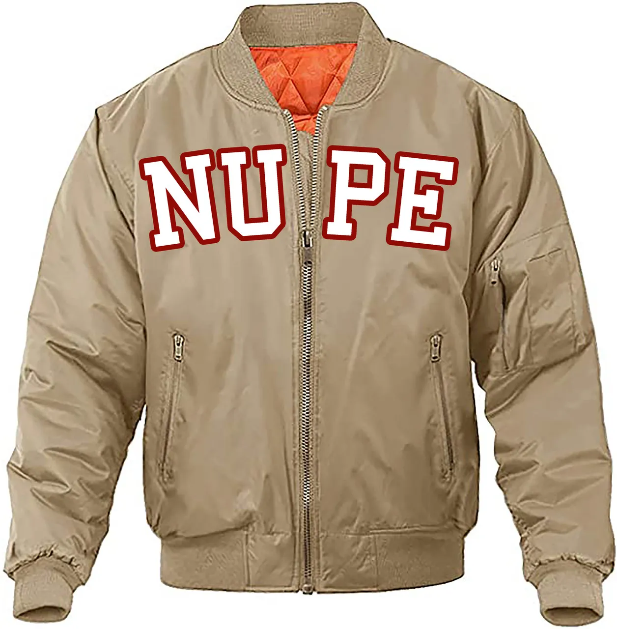 Deference Clothing® compatible with Kappa Alpha Psi Clothing® Chapter 58 Nupe Bomber Jacket