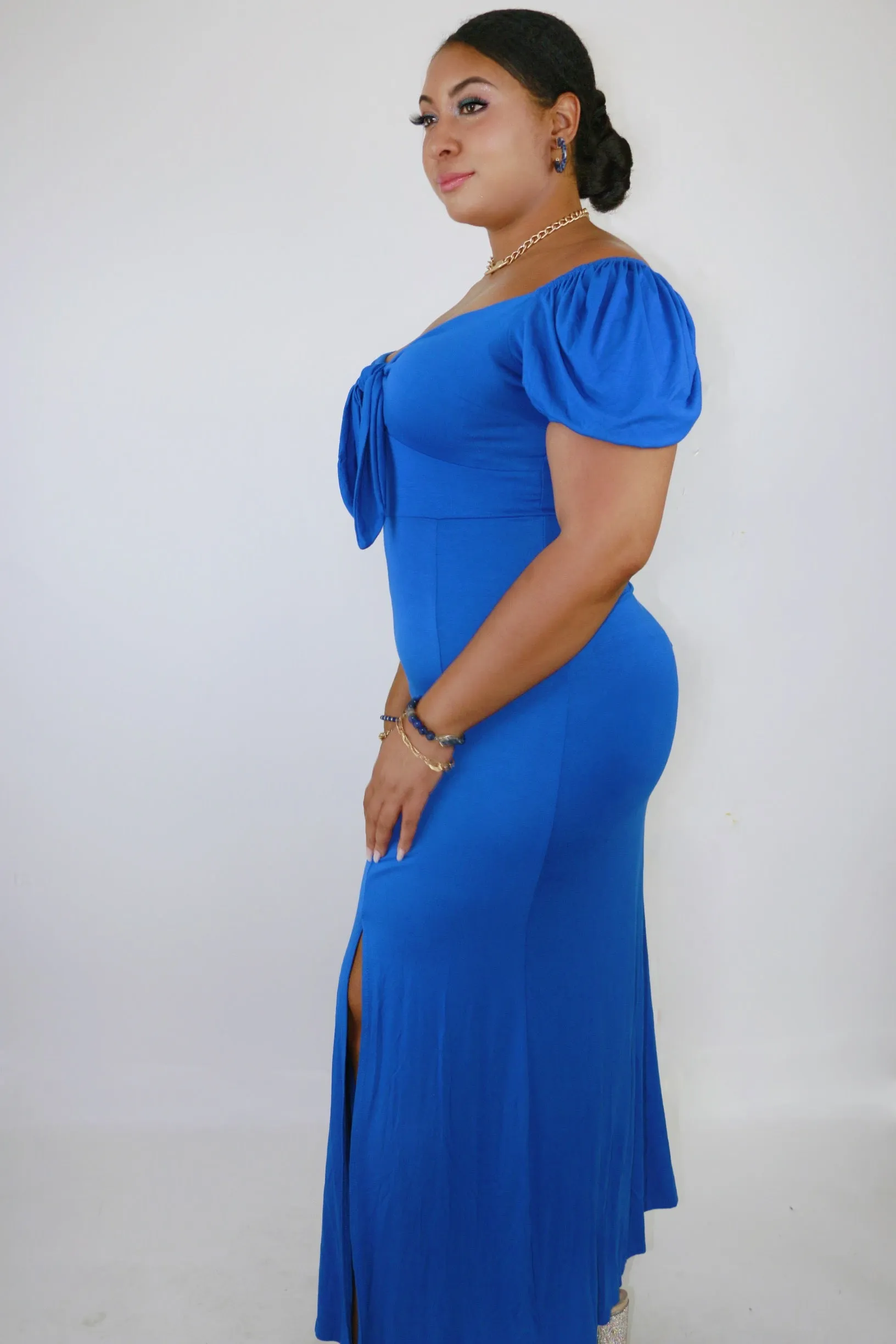 Devil in a Blue Maxi Dress