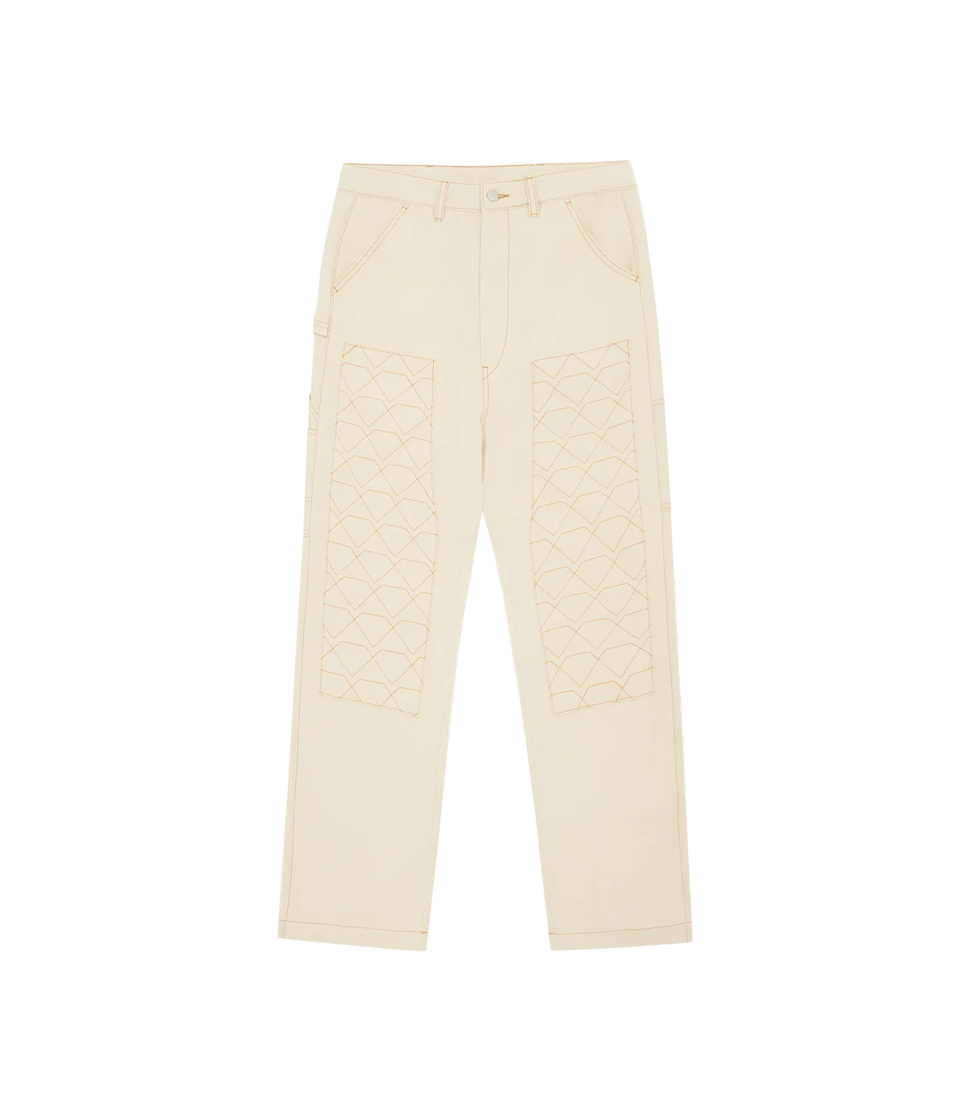 Diamonds and dollars painter pants beige