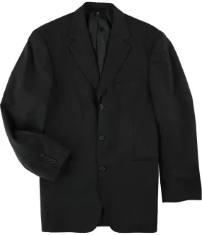 Doc & Amelia Mens Heathered Three Button Blazer Jacket