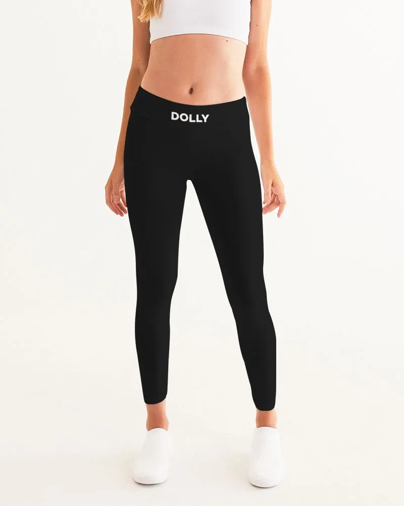 DOLLY BLACK Yoga Leggings for Women