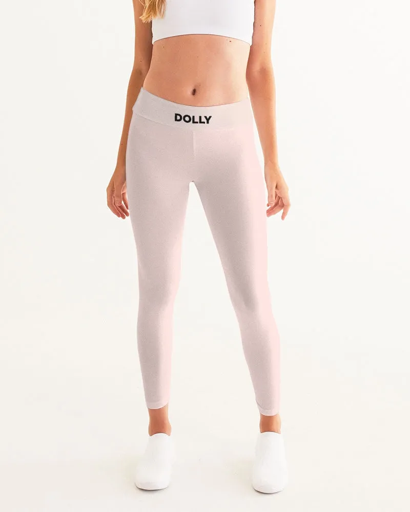 Dolly Pink Yoga Leggings for Women