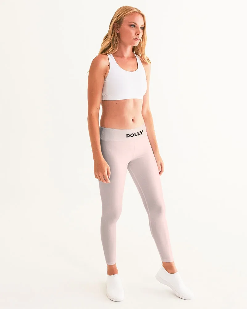 Dolly Pink Yoga Leggings for Women