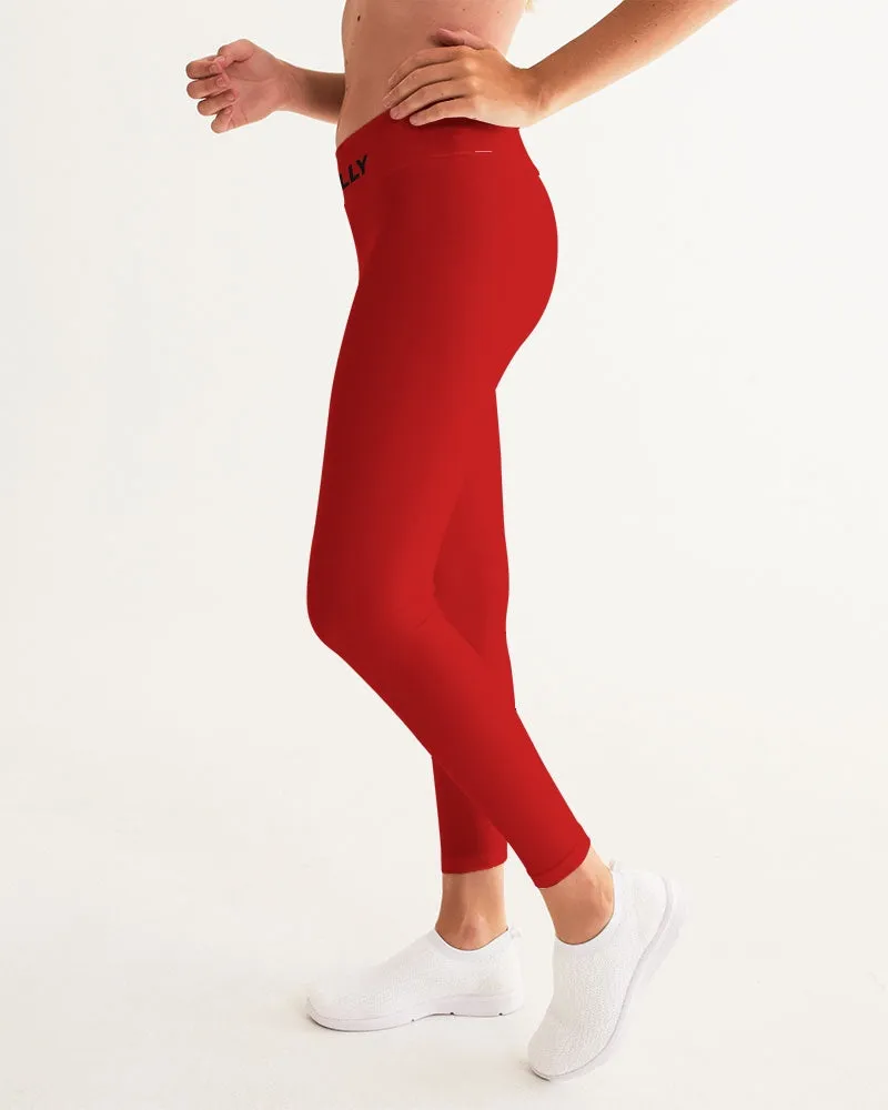 DOLLY RED Women's Yoga Leggings