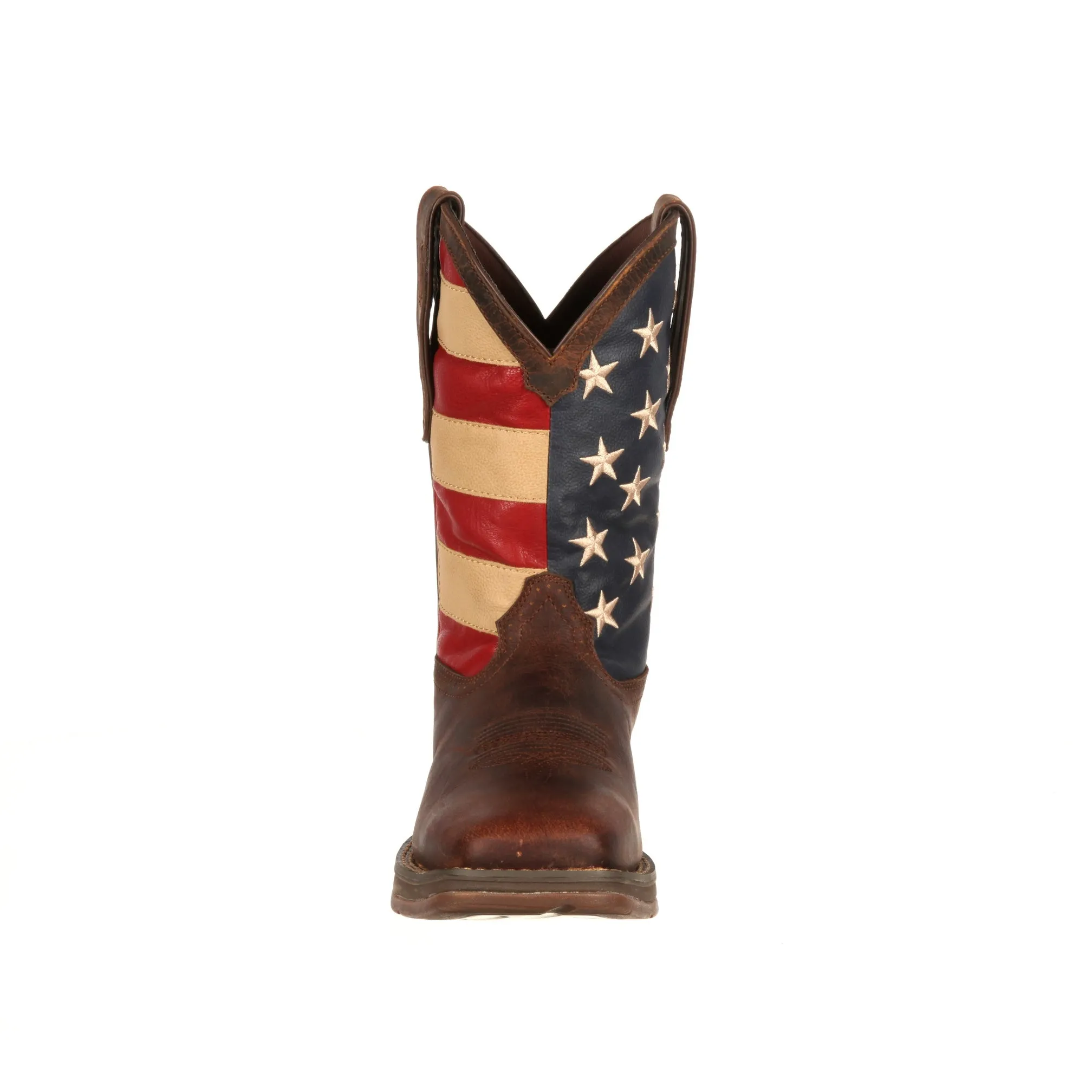 Durango Rebel Patriot Brown/Flag