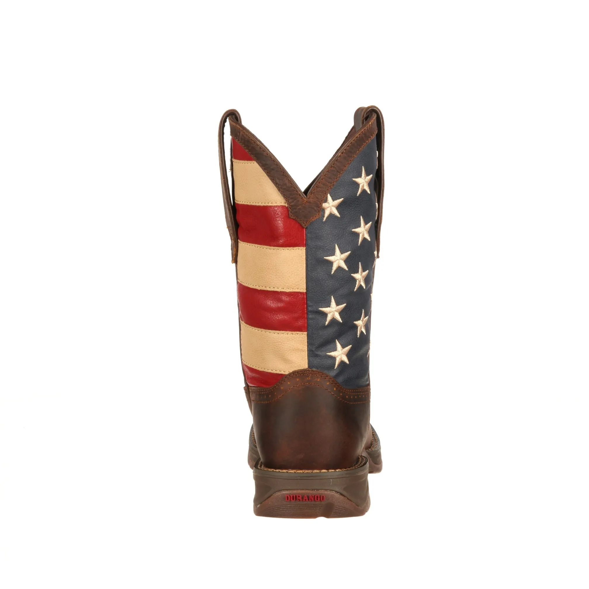 Durango Rebel Patriot Brown/Flag