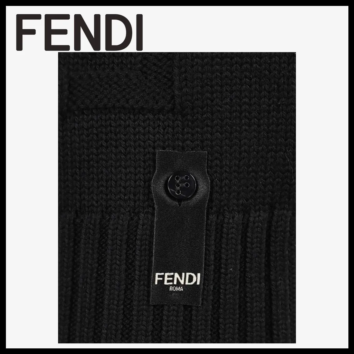 FENDI Outlet Sweaters | Luxury Logo