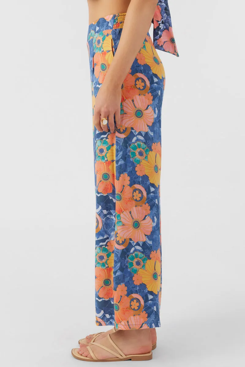 Floral Beach Pants