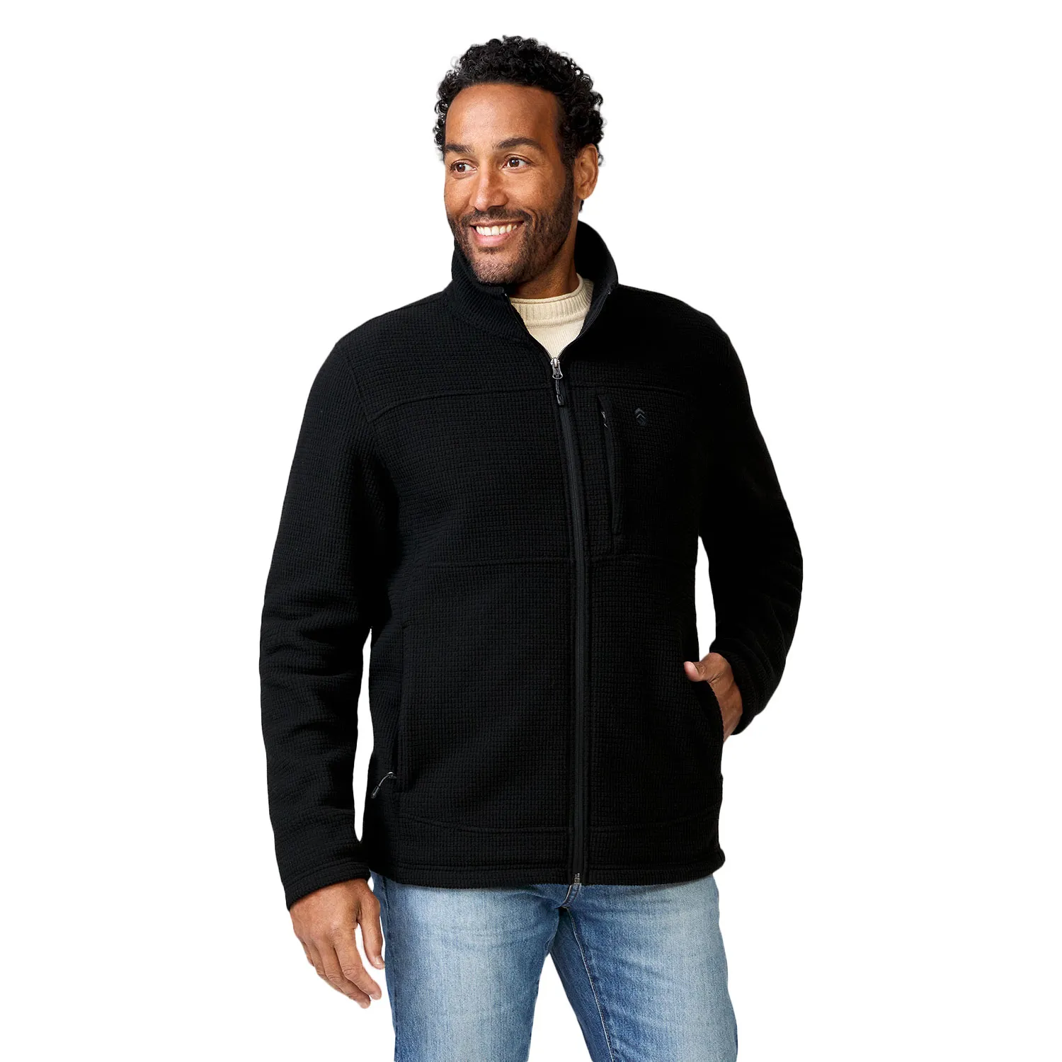 Free Country Men's Grid Fleece Jacket