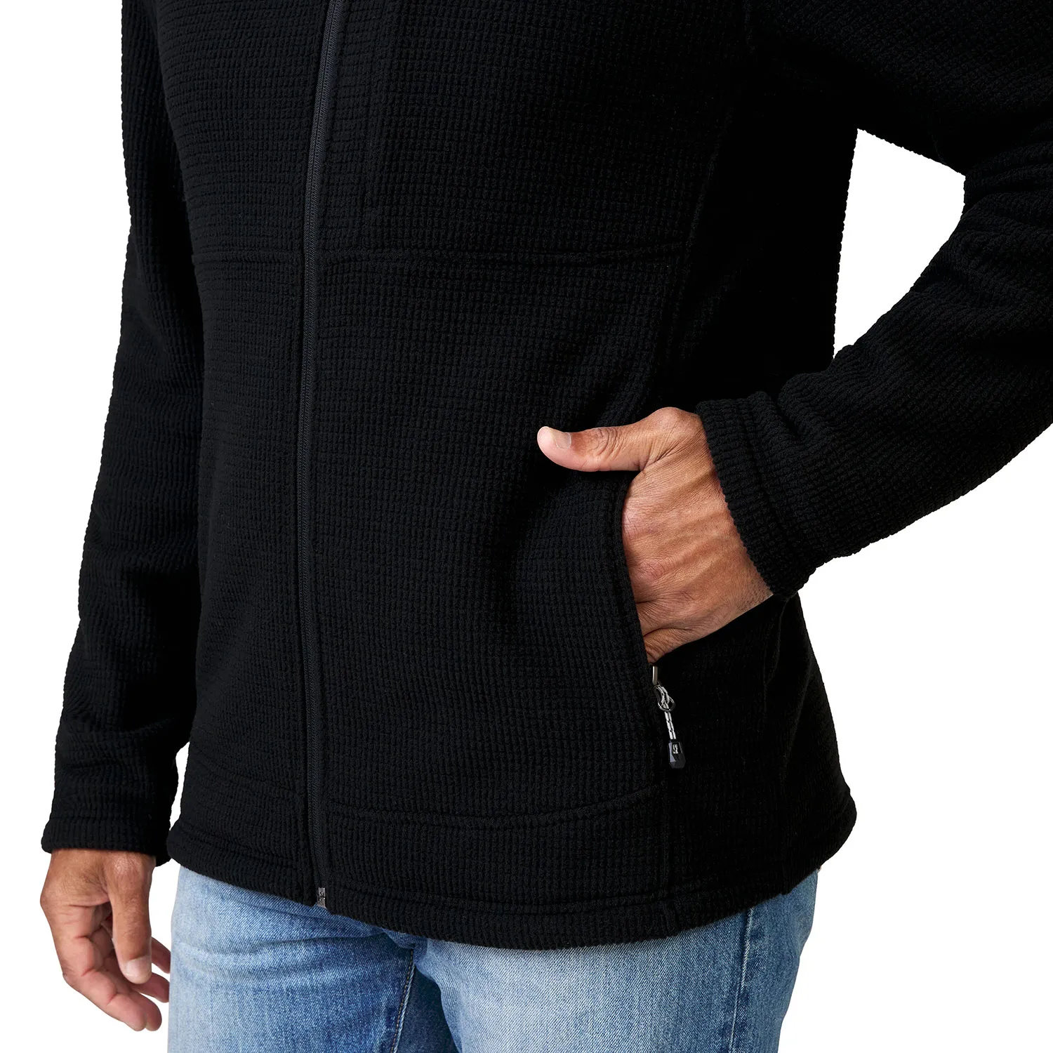 Free Country Men's Grid Fleece Jacket