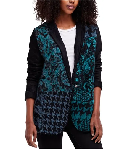 Free People Womens Better Together Blazer Jacket