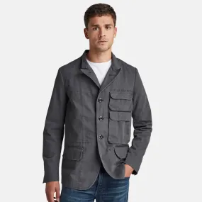 G-Star Raw Stacked Grey Pocket Blazer