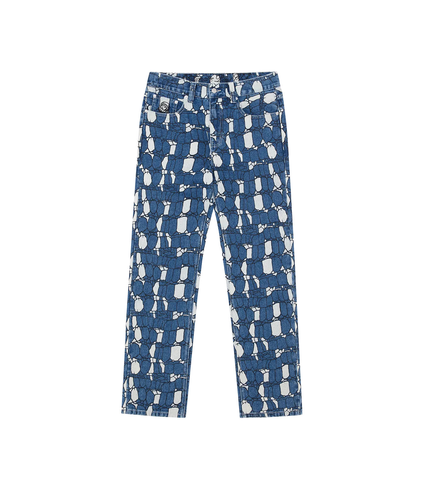 Gator Camo Denim Pants Blue - Buy Now!