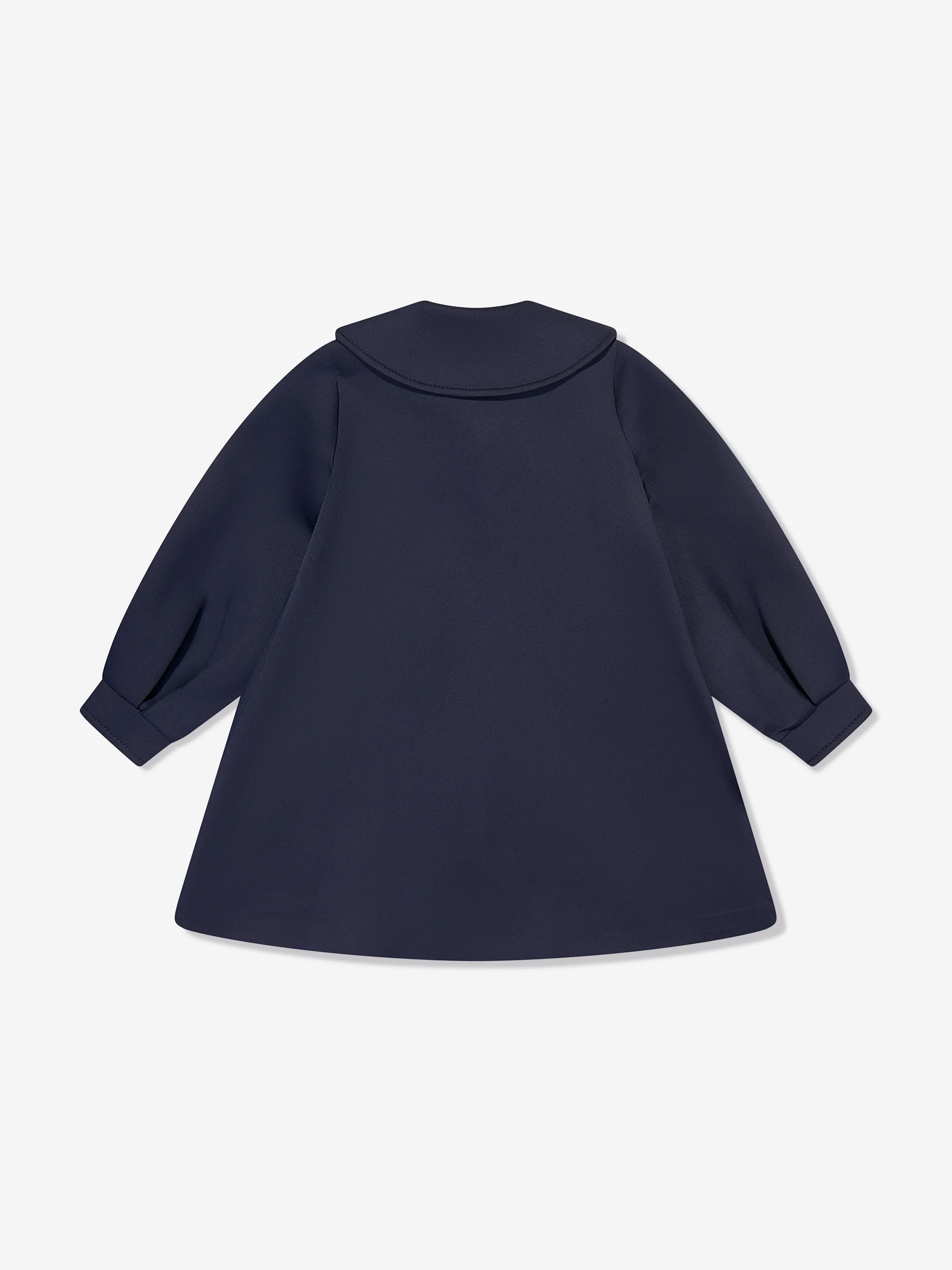 Girls Bow Detailed Jacket in Navy