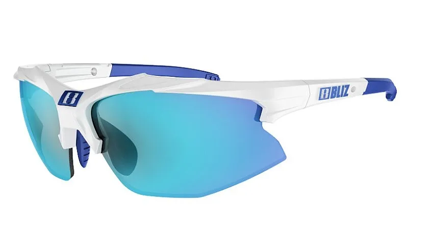 glasses Bliz Hybrid - 52806-03/Shiny White/Smoke/Blue Mult