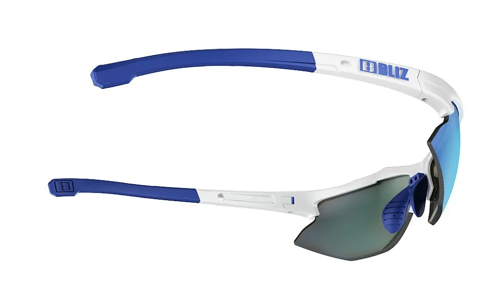 glasses Bliz Hybrid - 52806-03/Shiny White/Smoke/Blue Mult