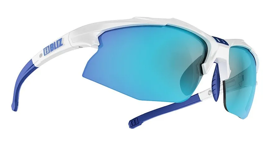 glasses Bliz Hybrid - 52806-03/Shiny White/Smoke/Blue Mult