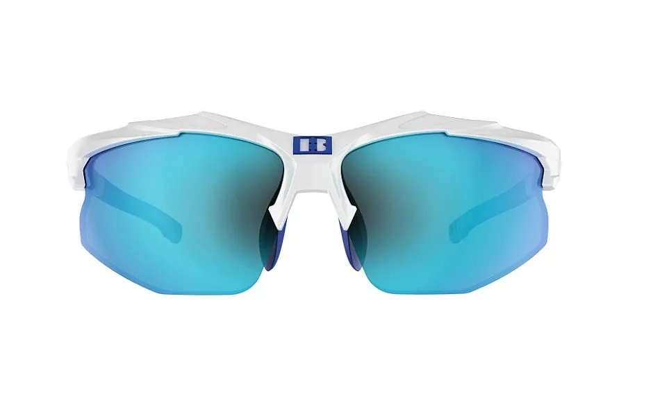 glasses Bliz Hybrid - 52806-03/Shiny White/Smoke/Blue Mult