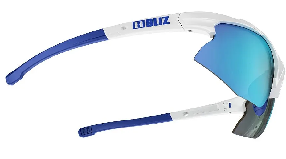 glasses Bliz Hybrid - 52806-03/Shiny White/Smoke/Blue Mult