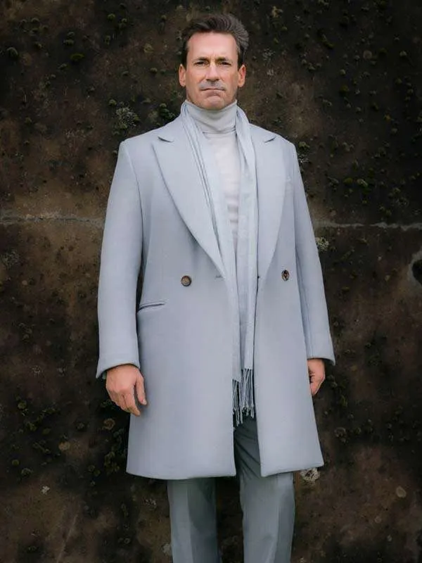 Good Omens Jon Hamm Coat - New American Jackets