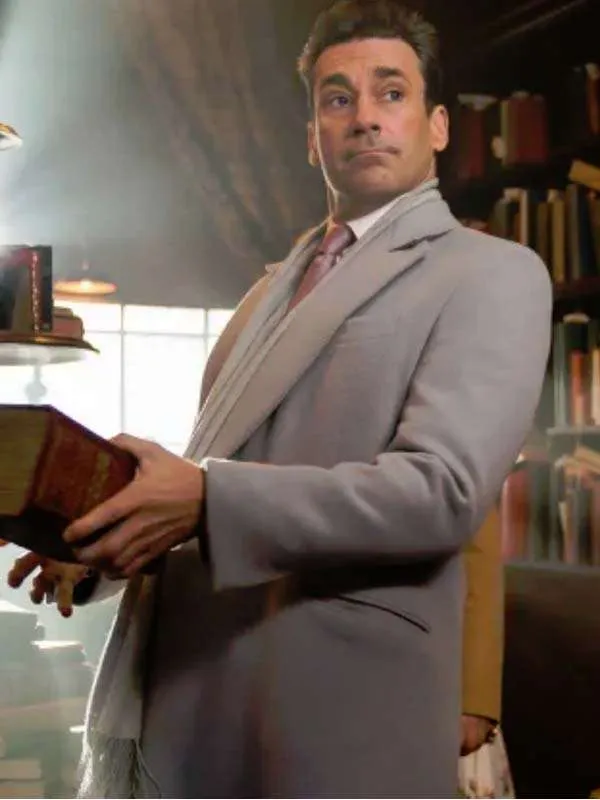 Good Omens Jon Hamm Coat - New American Jackets